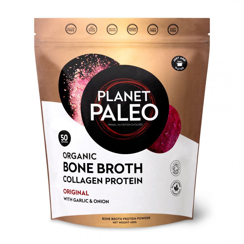 Organic Bone Broth Collagen Protein Original 450g