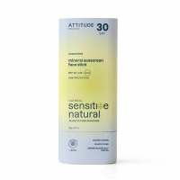 30 SPF Unscented Mineral Sunscreen Face Stick - Oatmeal Sensitive Natural 20g