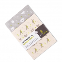 Compostable Sponge Cloths Kangaroos (2 Pack)