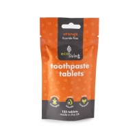 Toothpaste Tablets Orange Fluoride Free 125's
