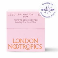 Selection Box Flow, Zen + Mojo Adaptogenic Coffee 12 Sachets (PINK)