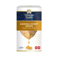 Manuka Honey Drops Ginger & Lemon MGO 400+ 65g 15's