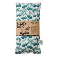 Cherry Stone Hot & Cold Pillow (Green print)