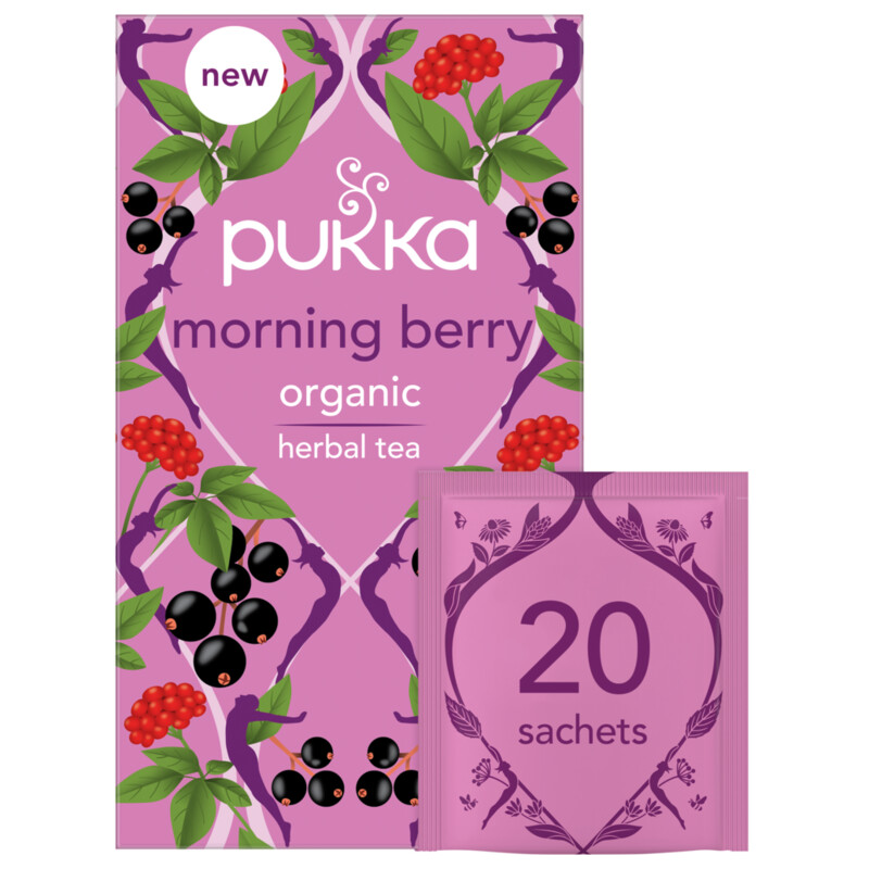 Morning Berry Organic Herbal Tea 20's