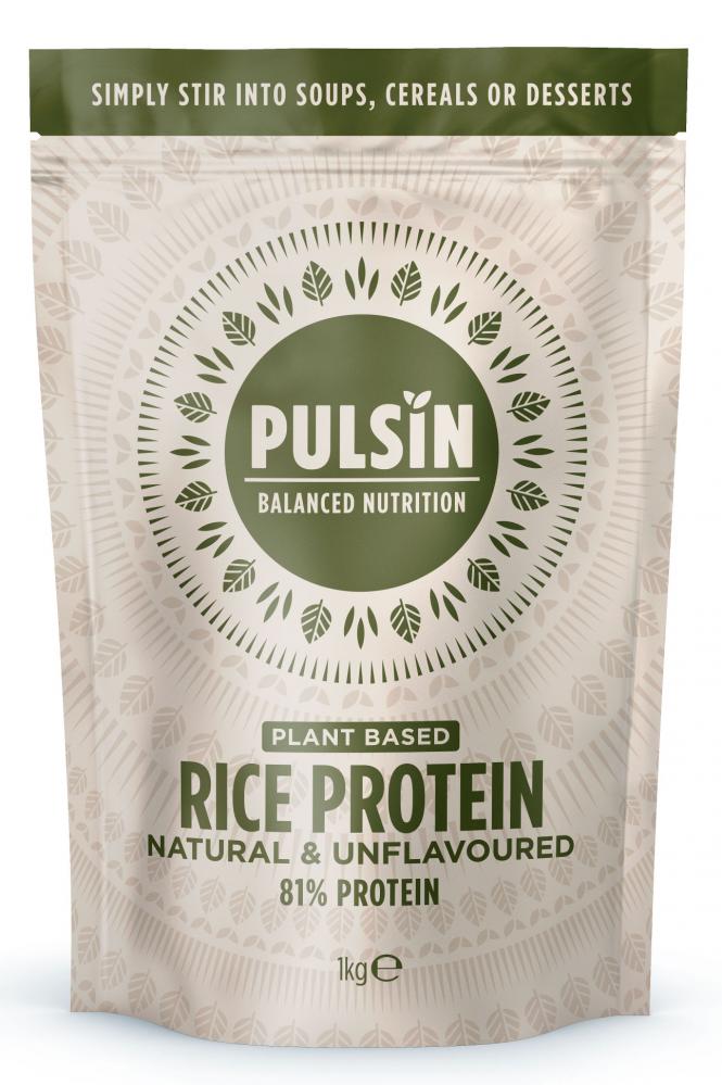 Plant Based Rice Protein Natural & Unflavoured 1kg
