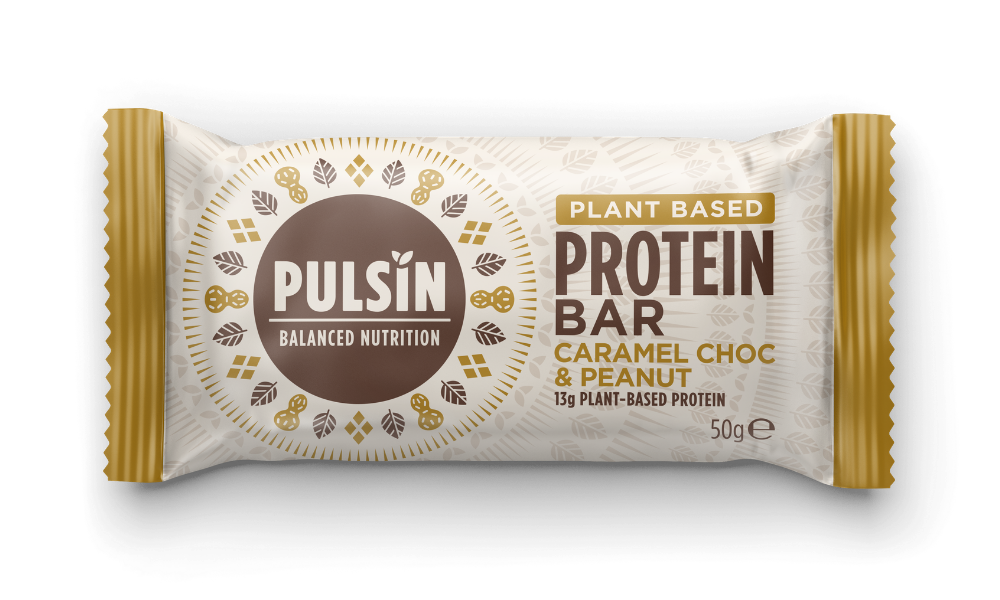Plant Based Protein Bar Caramel Choc & Peanut 50g x 18 CASE