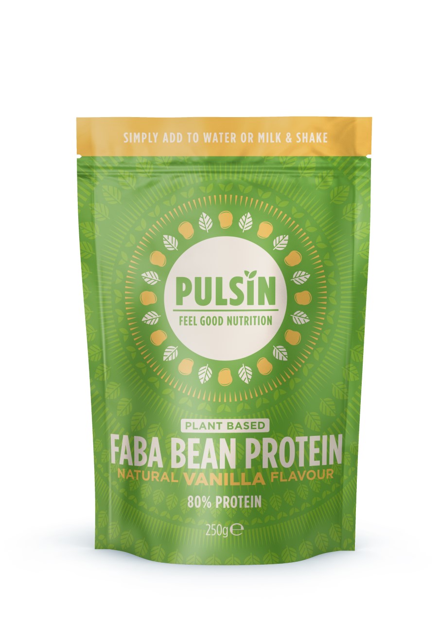Plant Based Faba Bean Protein Natural Vanilla Flavour 250g