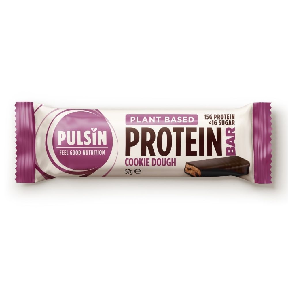 Plant Based Protein Bar Cookie Dough 57g SINGLE