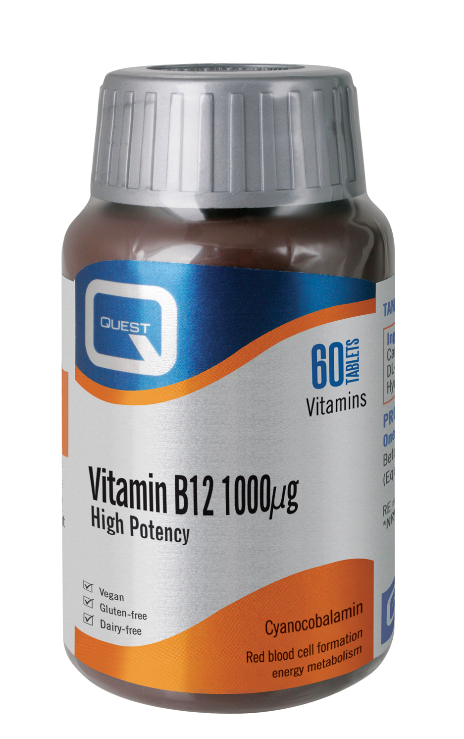 Vitamin B12 1000mcg 60's: The Natural Dispensary
