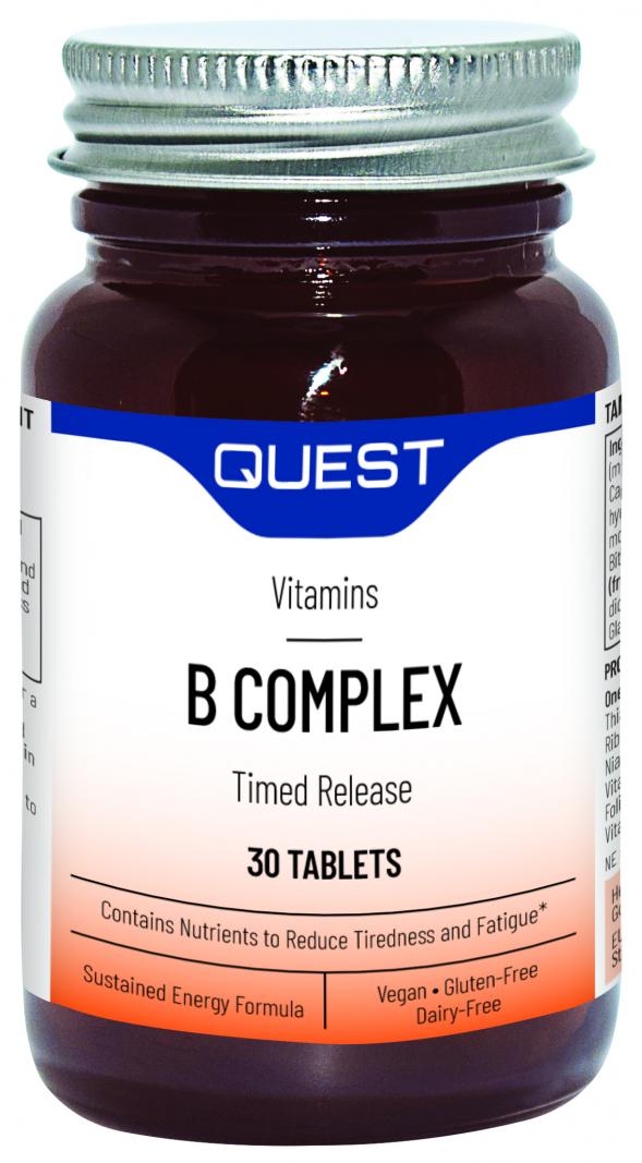 B Complex Timed Release 60s (Formerly Mega B 100 Timed Release)