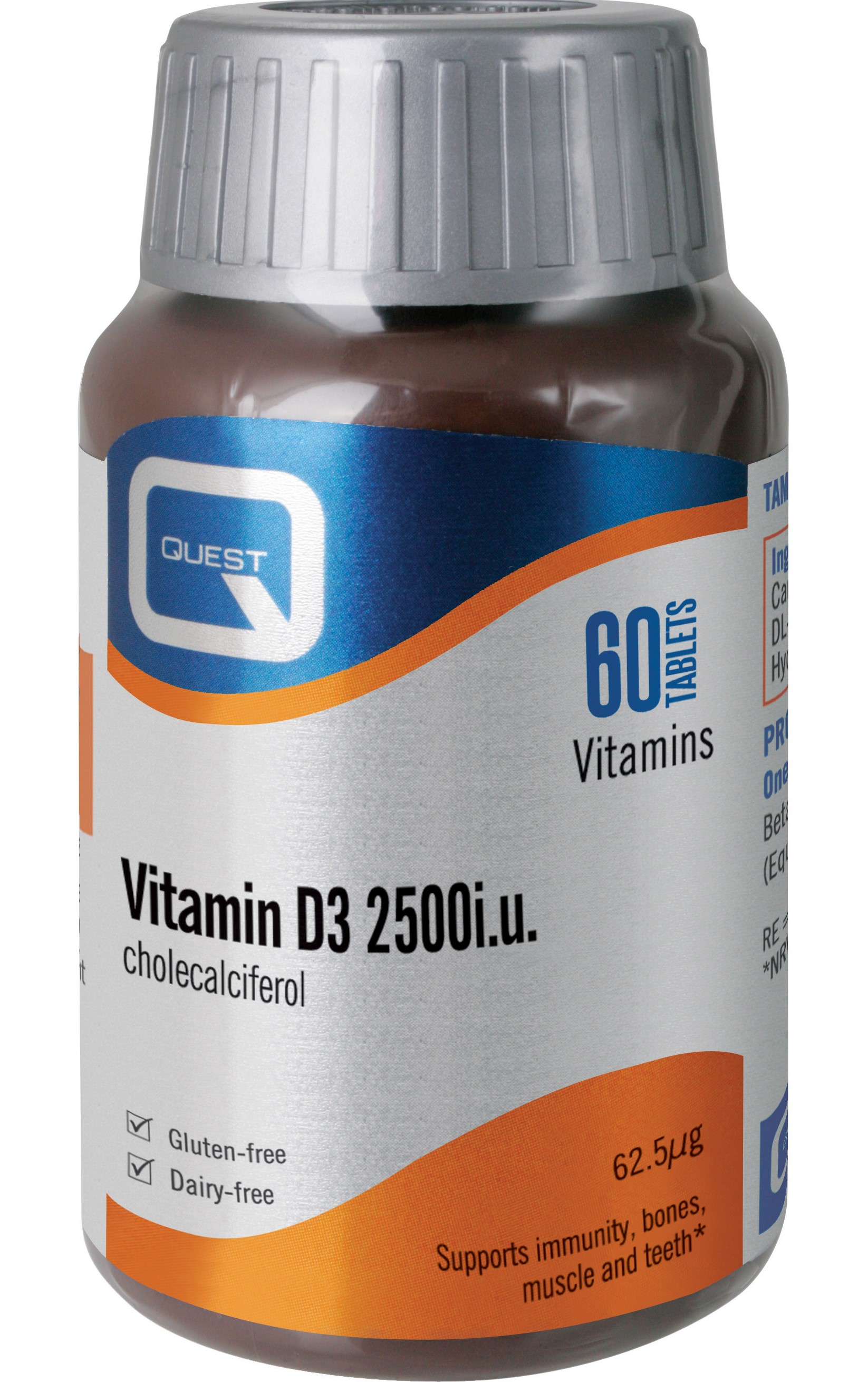 Vitamin D3 2500iu Cholecalciferol 60's