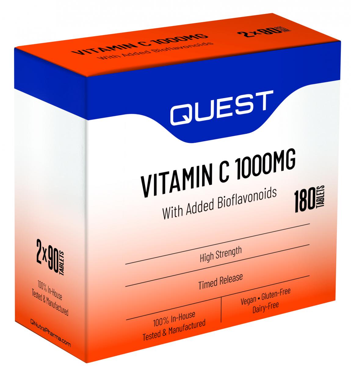 Vitamin C 1000mg With Added Bioflavanoids 180's
