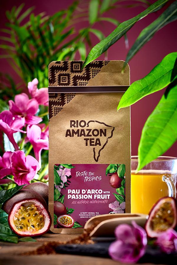 Pau d'Arco With Passion Fruit Teabags 40's
