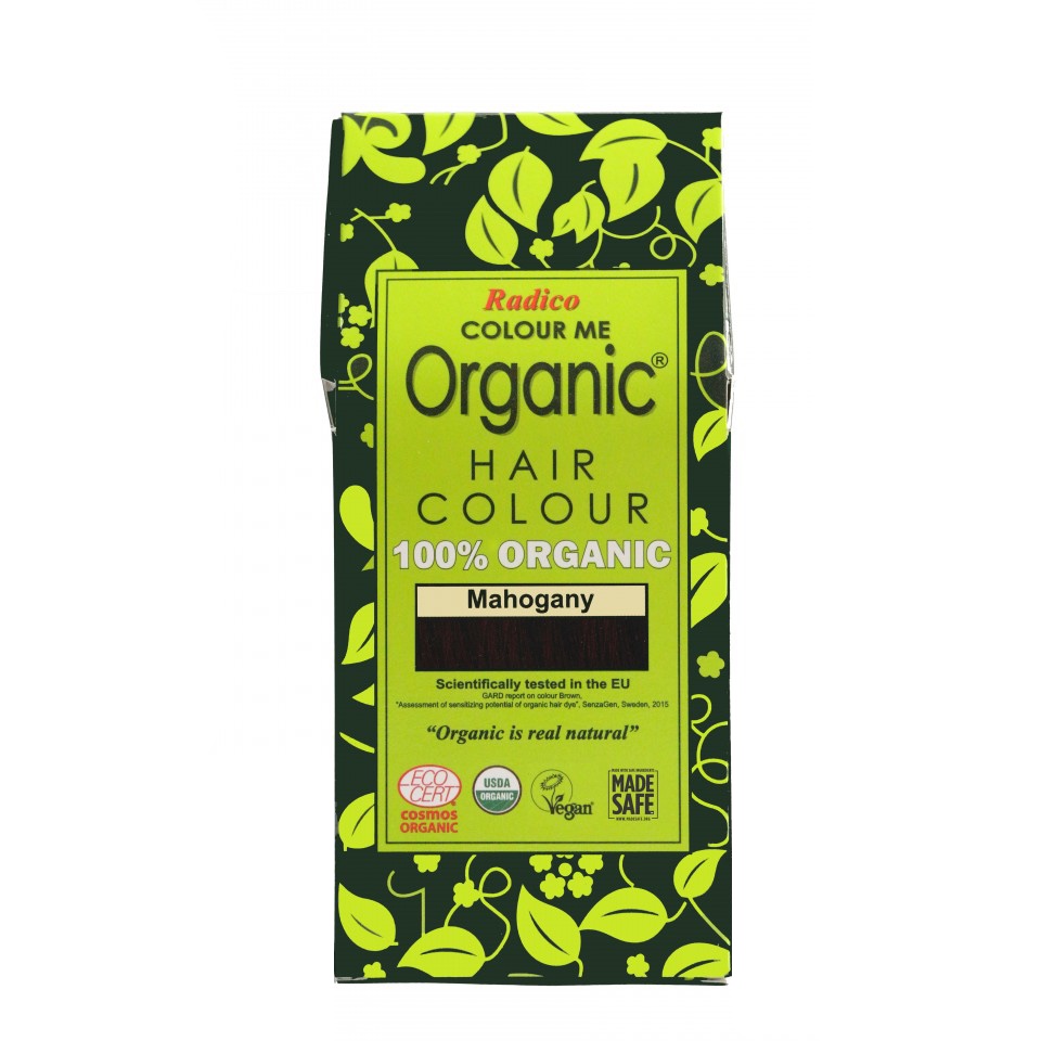 Organic Hair Colour Mahogany 100g