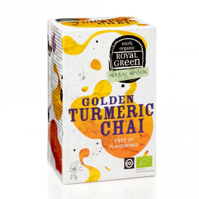 Golden Turmeric Chai Herbal Infusion 16's