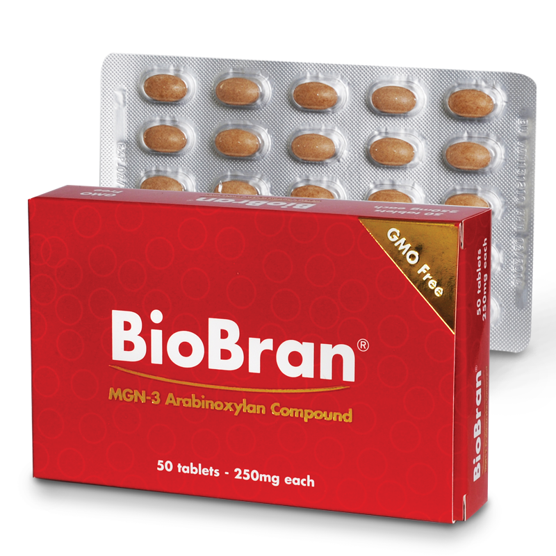 BioBran 250mg 50 tablets