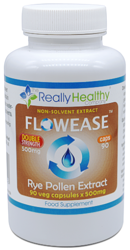 Flowease Rye Pollen Extract 500mg 90's