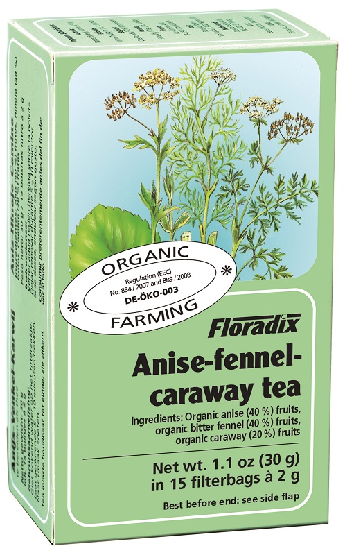 Floradix Anise-Fennel-Caraway Tea 30g