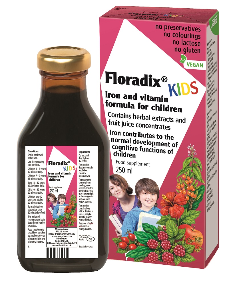 Floradix Iron and Vitamin Formula for Children 250ml