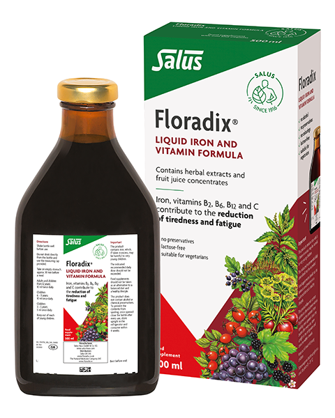 Floradix Liquid Iron & Vitamin Formula 500ml