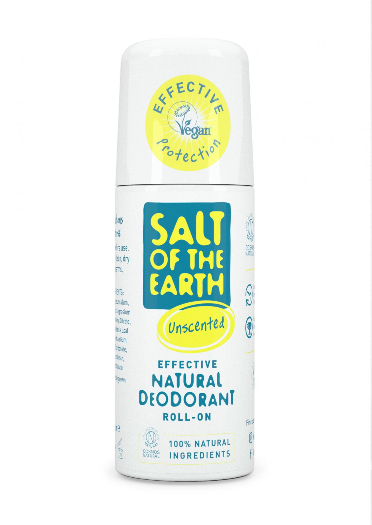 Unscented Natural Deodorant Roll-On 75ml