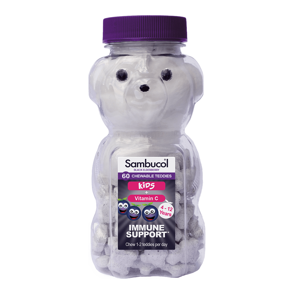 Kids + Vitamin C Immune Support Chewable Teddies 60's