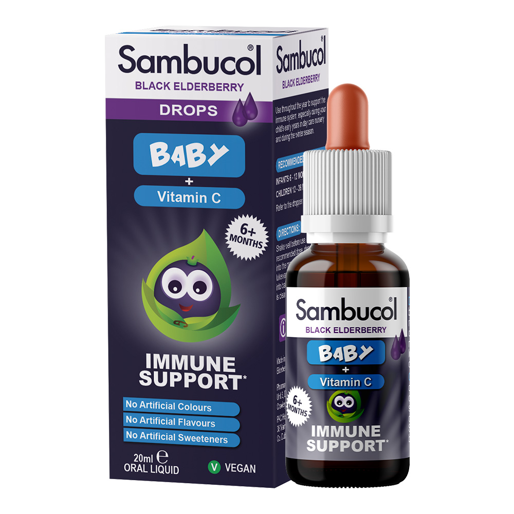 Baby + Vitamin C Immune Support Drops 20ml