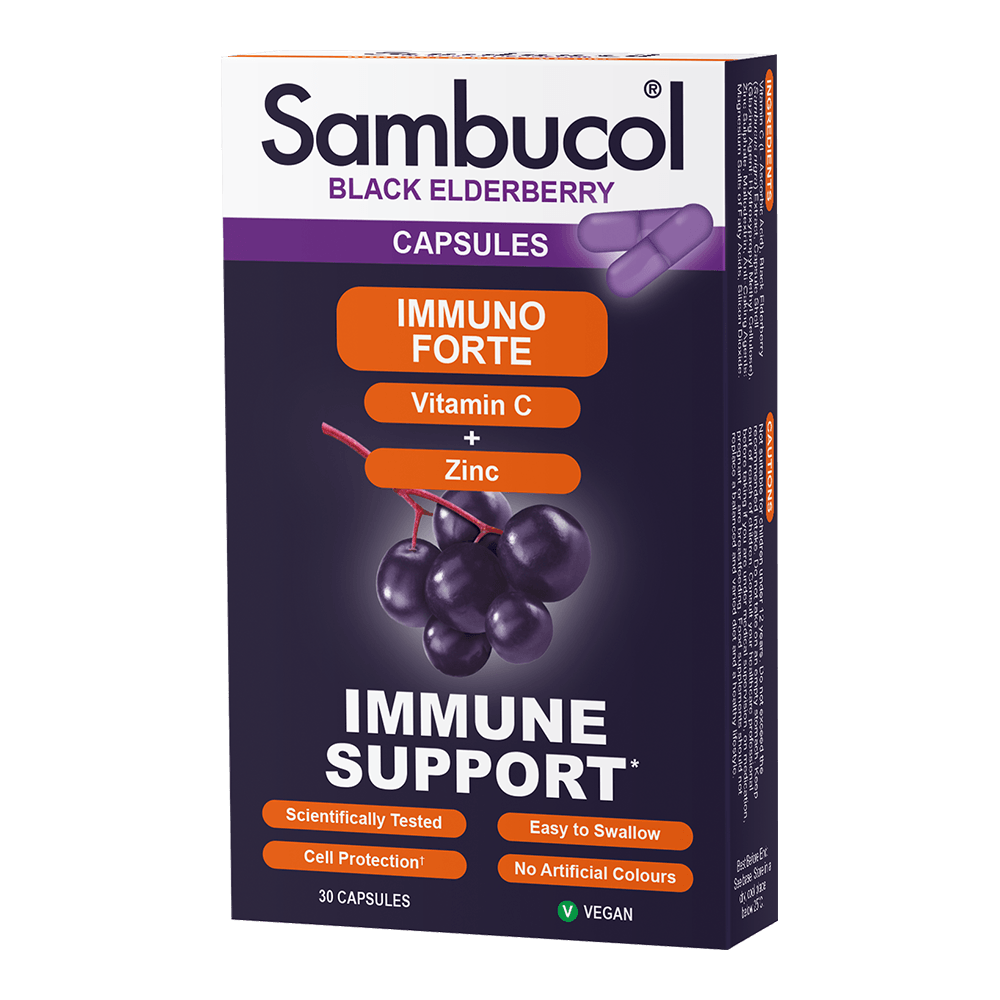 Immuno Forte Vitamin C + Zinc Immune Support Capsules 30's