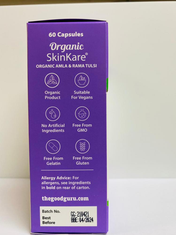 Organic SkinKare 60's