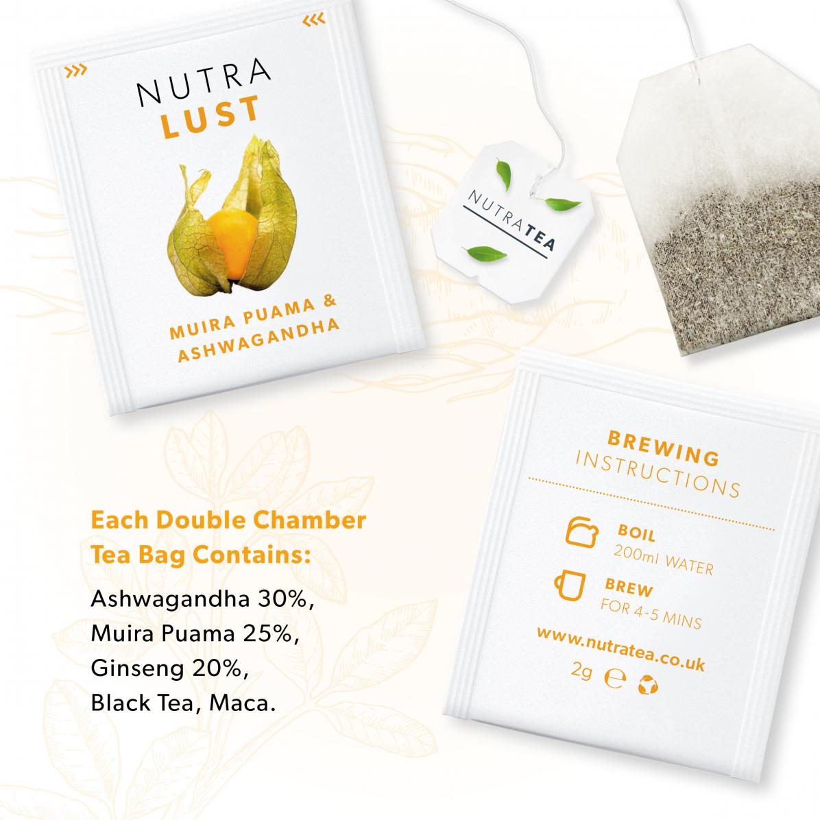 Nutra Lust 20 Tea Bags