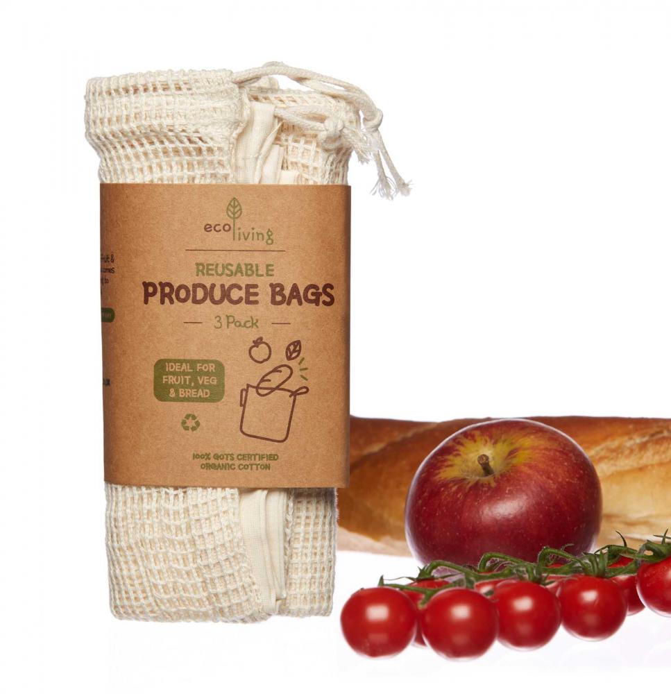 Reusable Produce Bags (3 Pack)