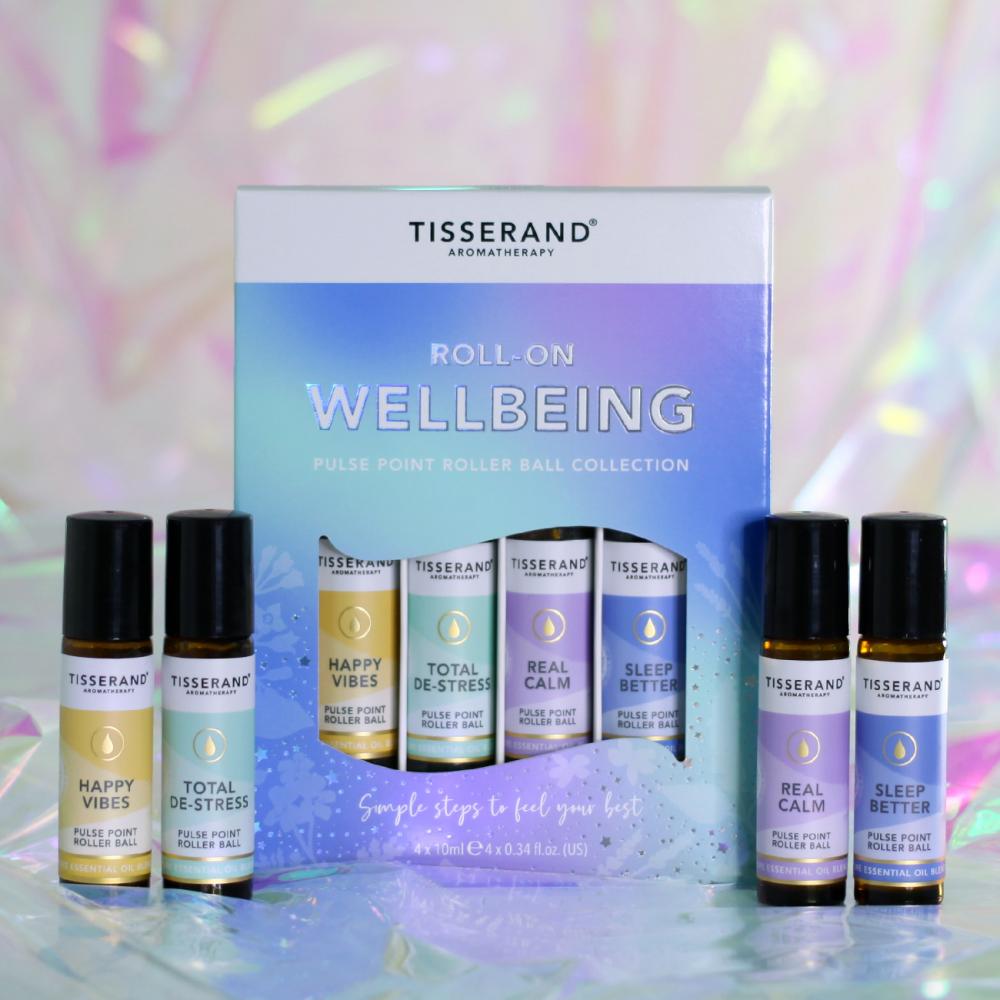 Roll-On Wellbeing Pulse Point Roller Ball Collection 4 x 10ml