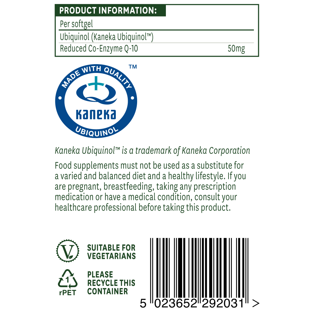 Ubiquinol 50mg 30's