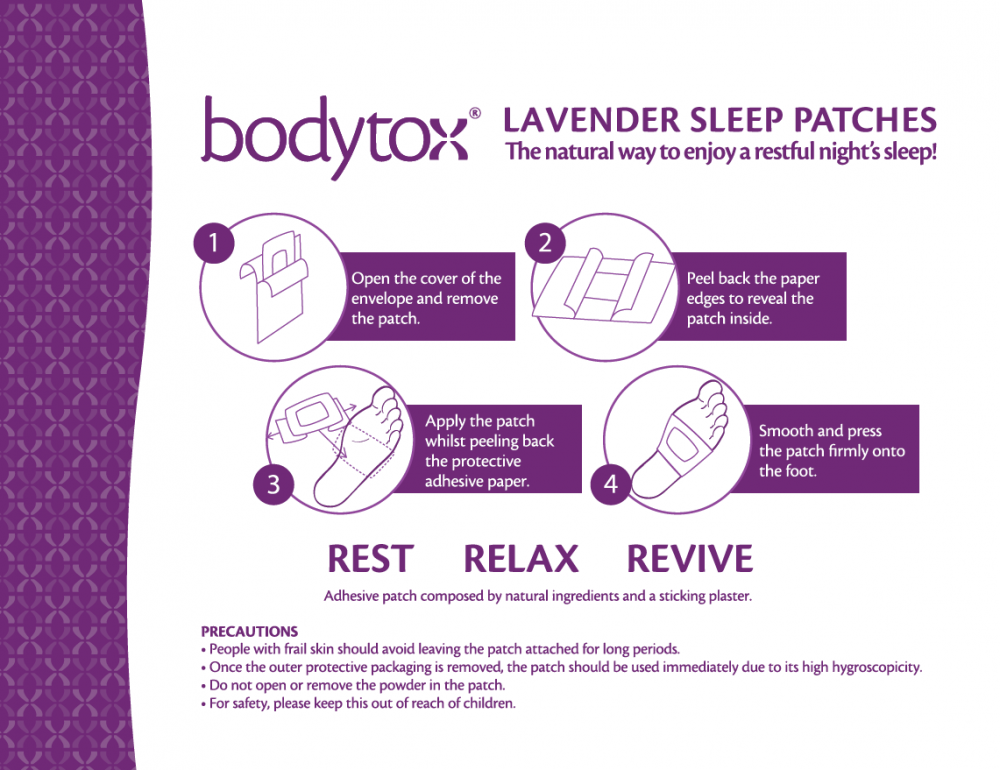 Lavender Sleep Patches 10 Patches