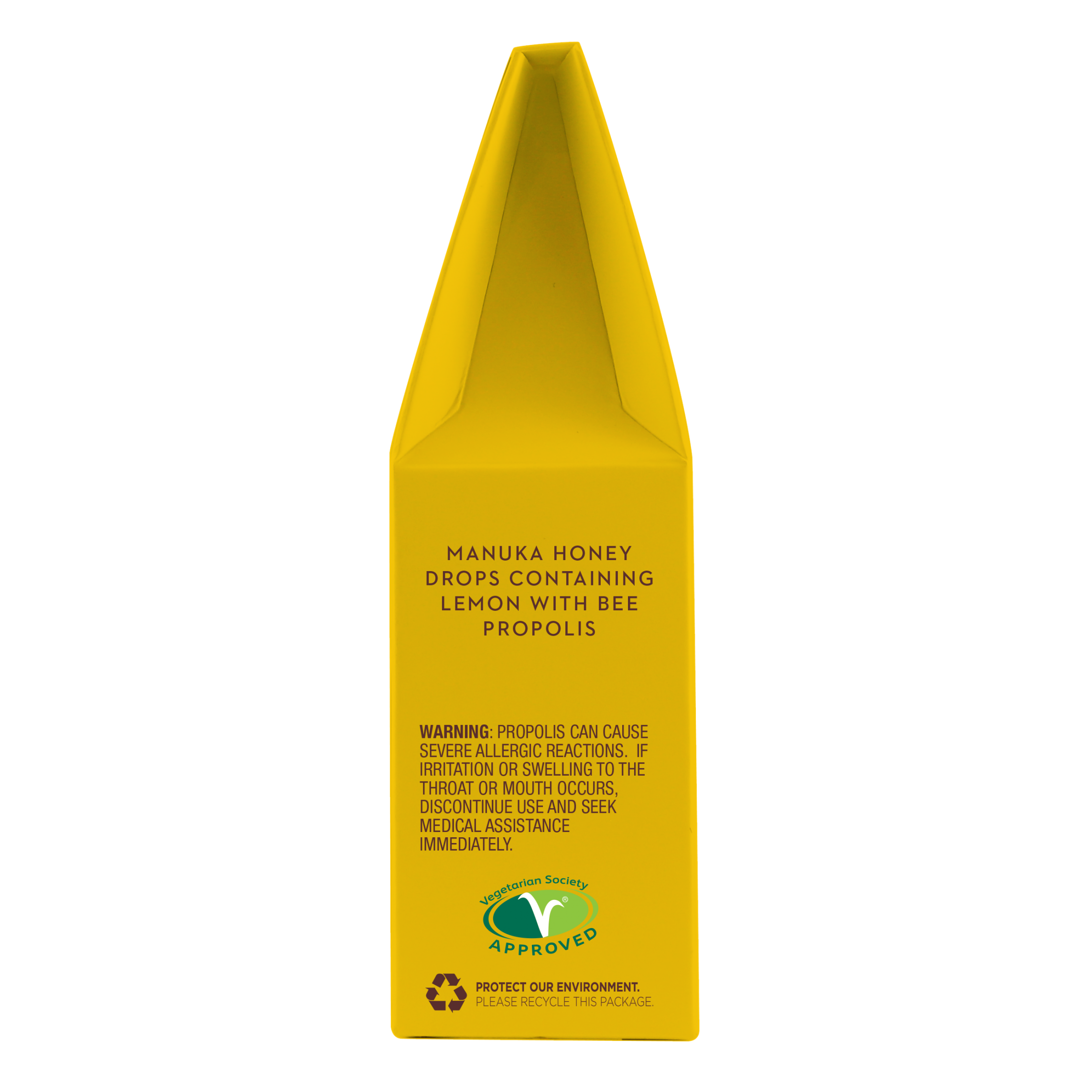 Manuka Honey Drops Lemon with Bee Propolis 120g