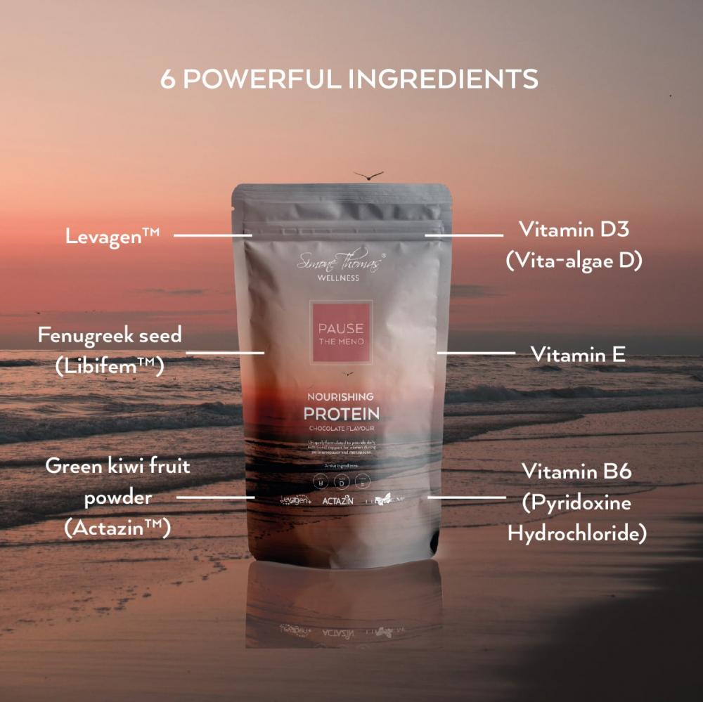Pause The Meno Nourishing Protein Chocolate Flavour 660g