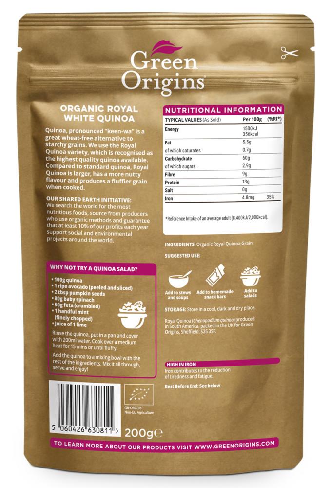 Organic Royal Quinoa 200g