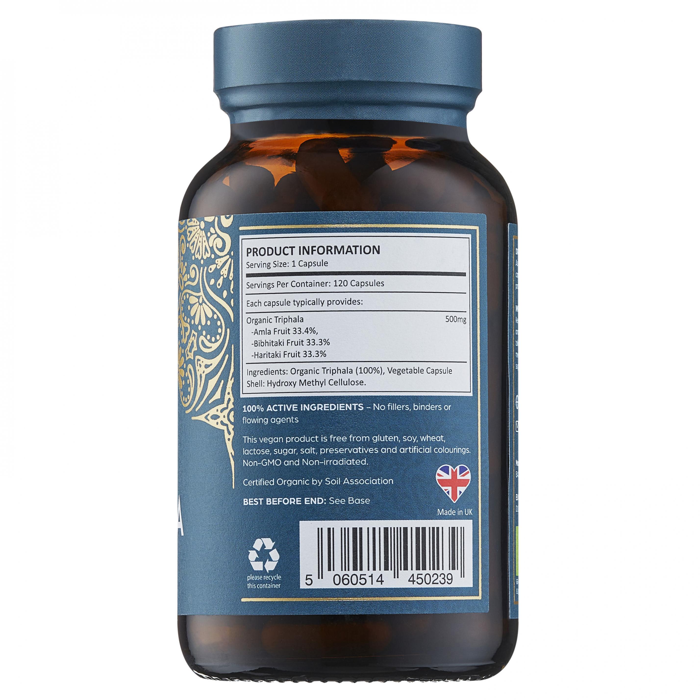 Organic Triphala 120's