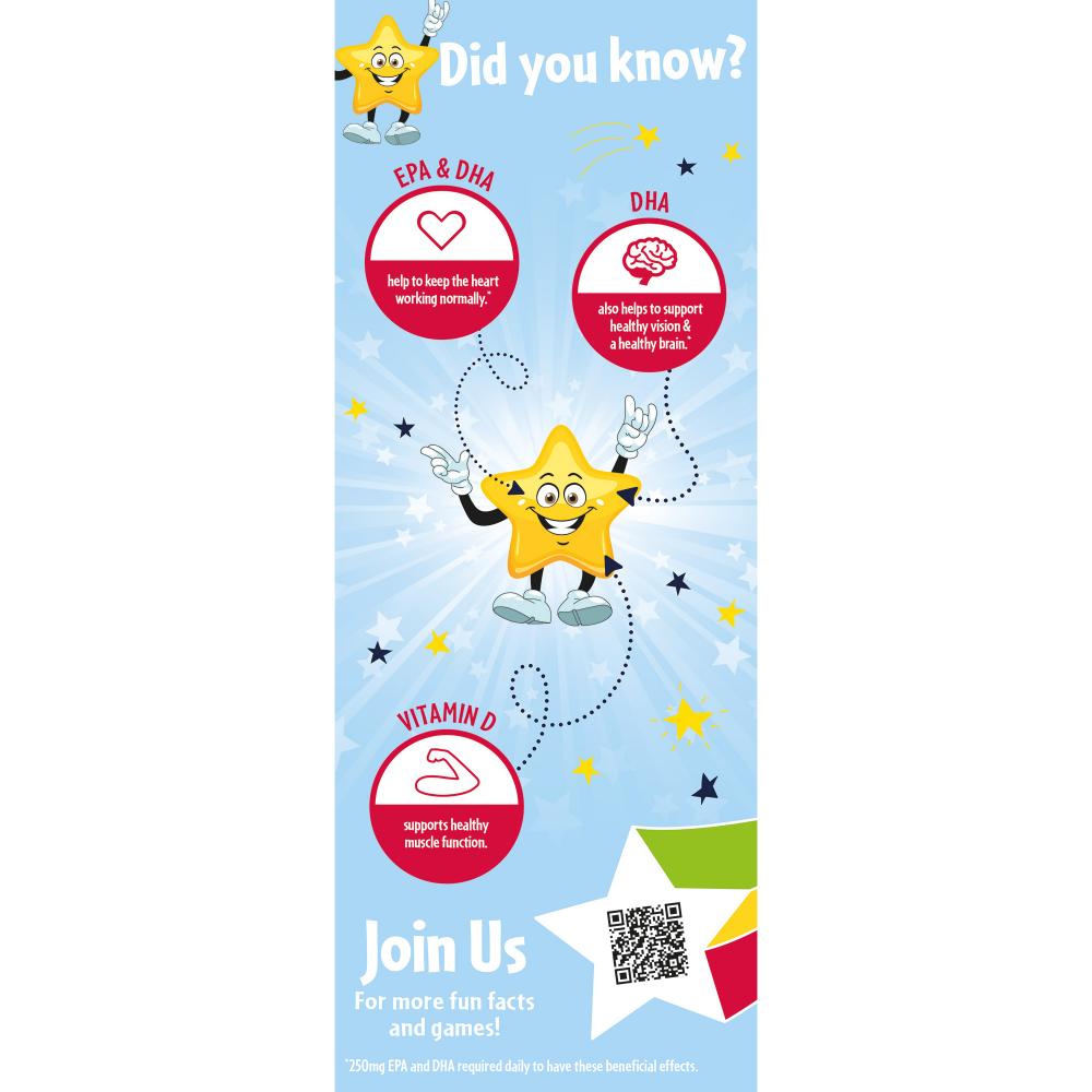 Super Stars Omega-3 Lemon Flavour 150ml