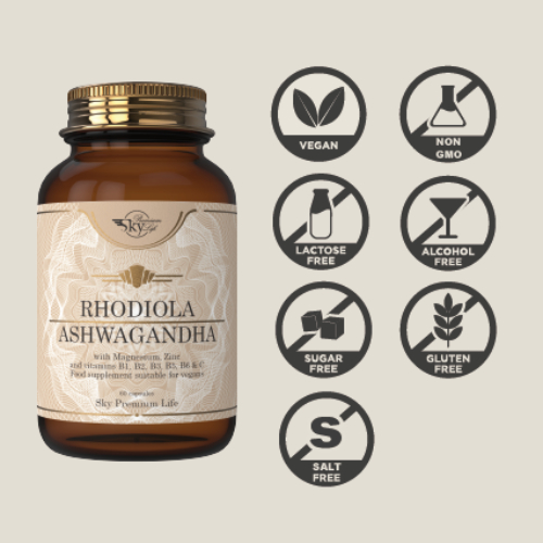 Rhodiola Ashwagandha 60's