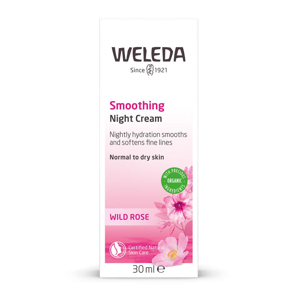 Smoothing Night Cream Wild Rose 30ml