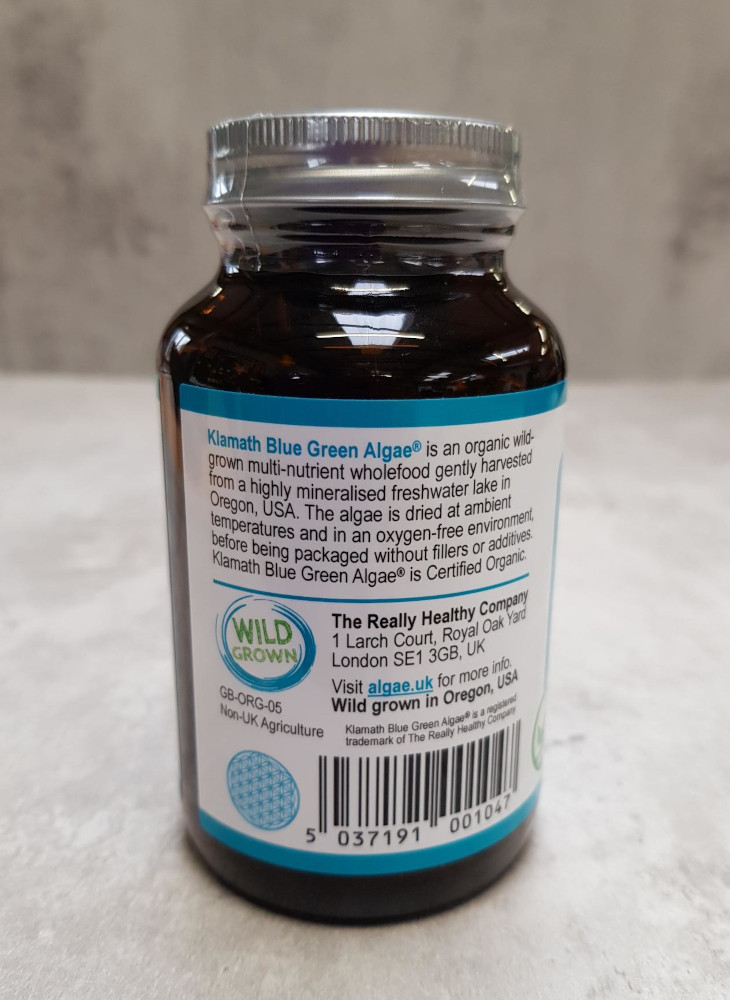 Klamath Blue Green Algae 500mg 120's