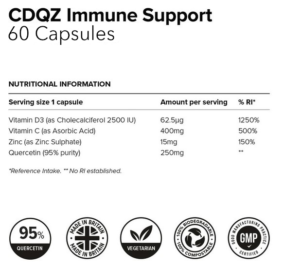 CDQZ Immune Support 60's