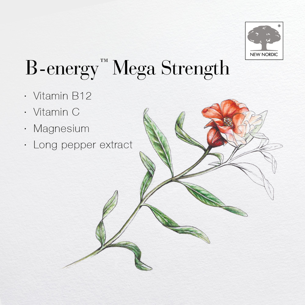 b-energy mega strength 60's