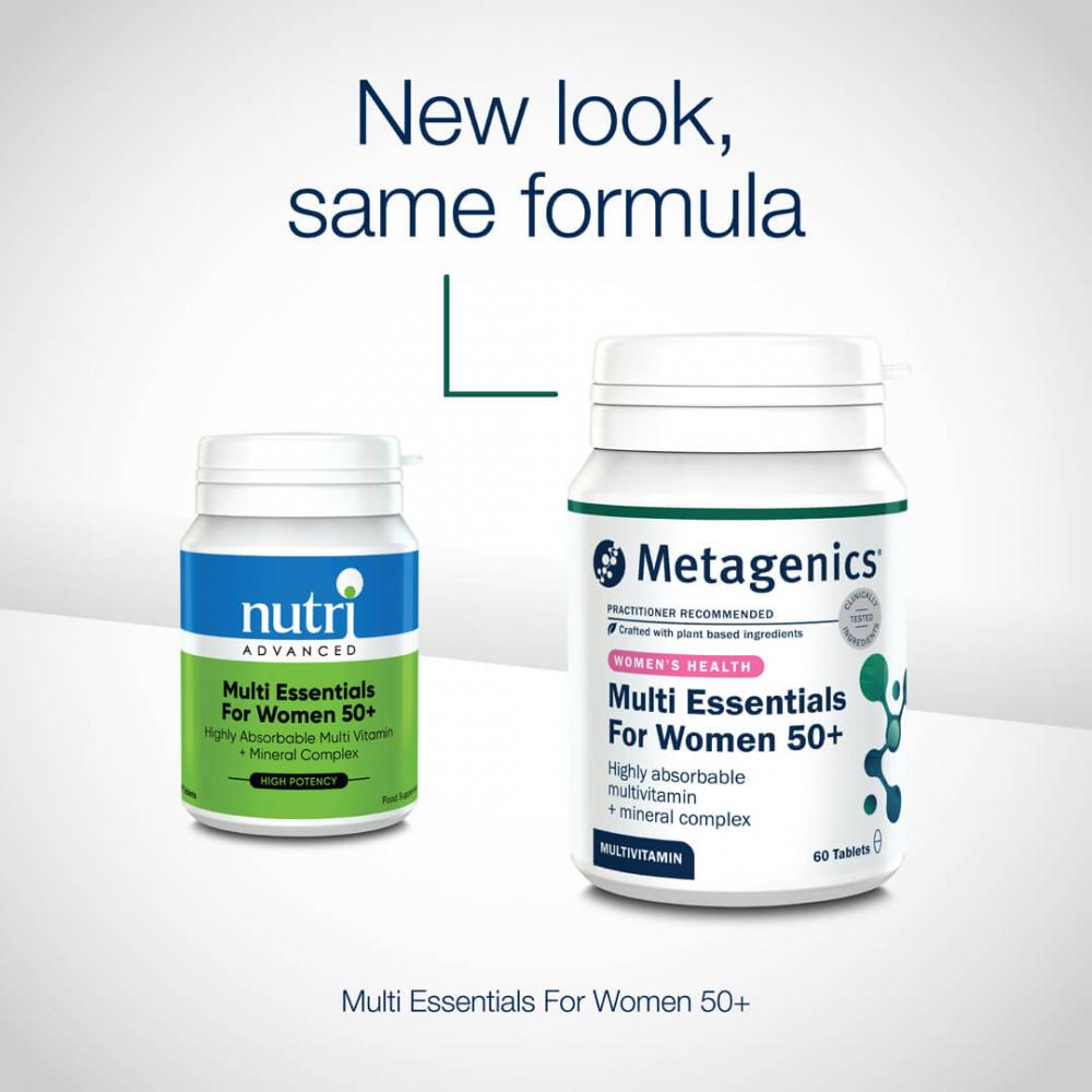 Multi Essentials for Women 50+ 60s (Formerly Nutri Adv. NUT-3258)