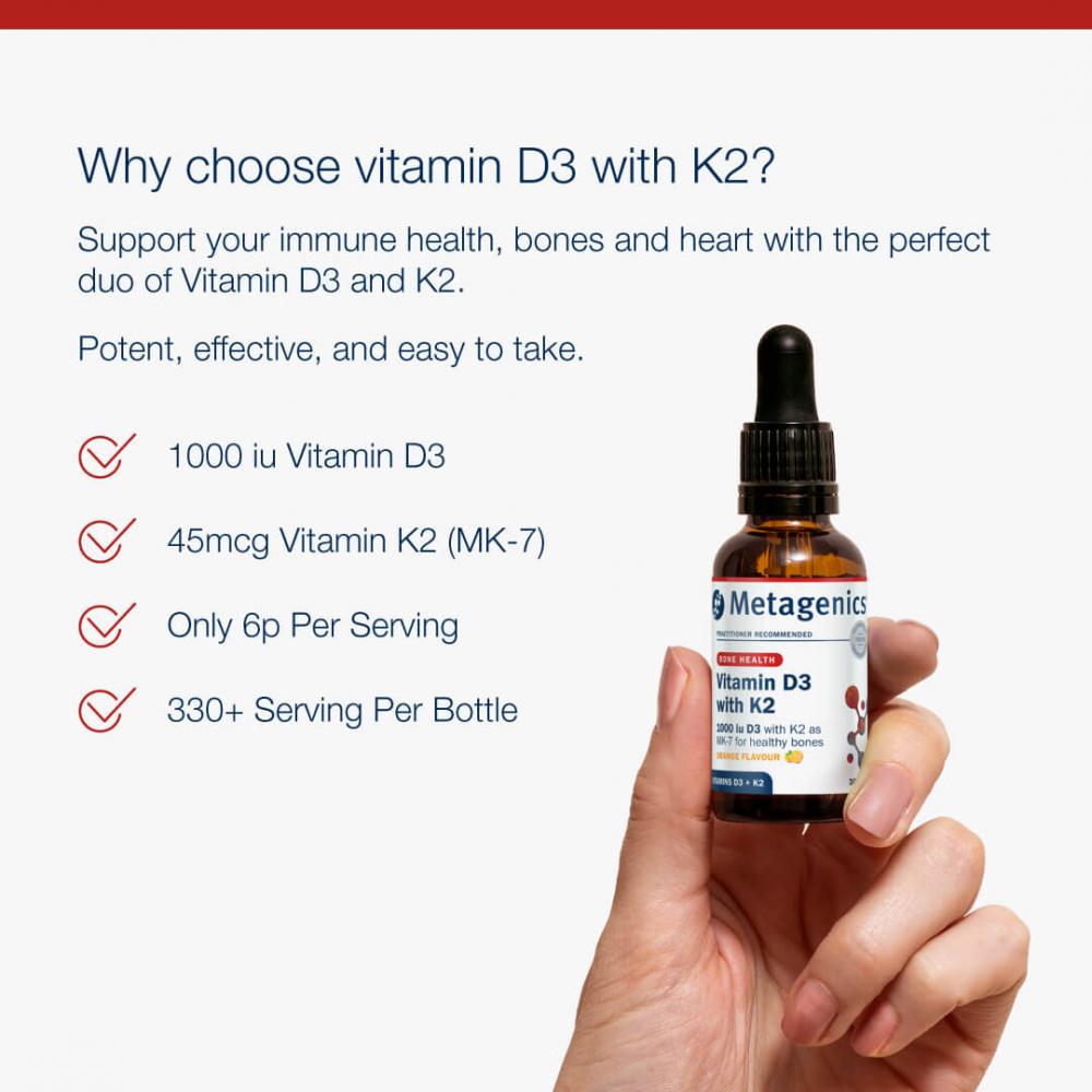 Vitamin D3 with K2 30ml (Formerly Nutri Adv. NUT-3403)