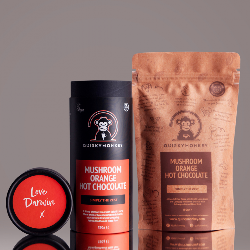 Mushroom Orange Hot Chocolate 150g