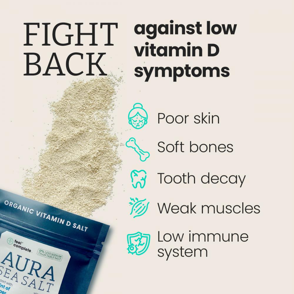 Aura Sea Salt Hint of Pepper (Organic) 80g