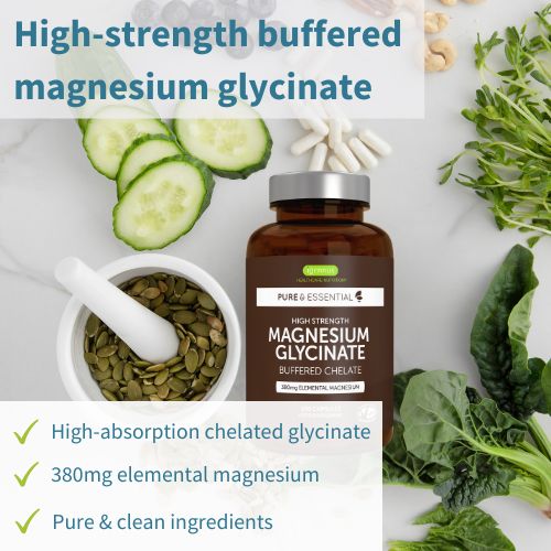 Pure & Essential Magnesium Glycinate 180s