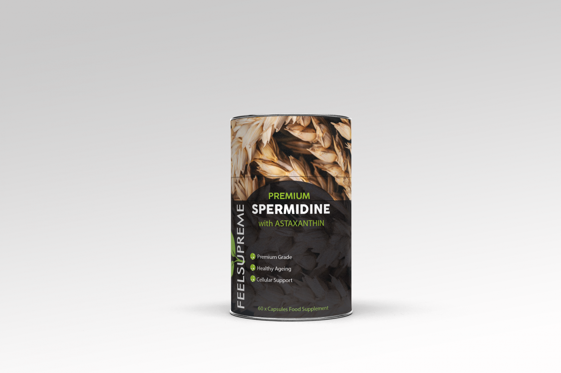 Premium Spermidine with Astaxanthin 60s
